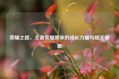 荣耀之路,王者荣耀带来的成长力量与相关歌曲