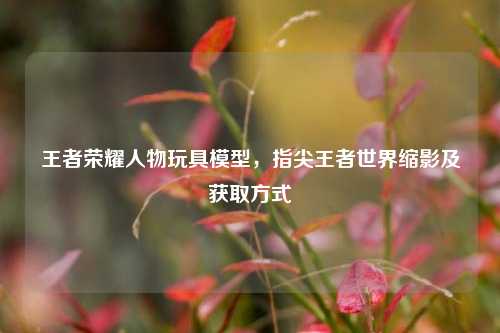 王者荣耀人物玩具模型，指尖王者世界缩影及获取方式