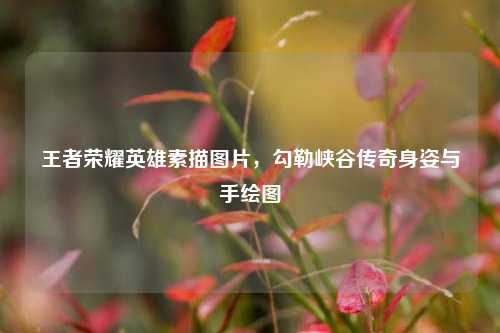 王者荣耀英雄素描图片,勾勒峡谷传奇身姿与手绘图