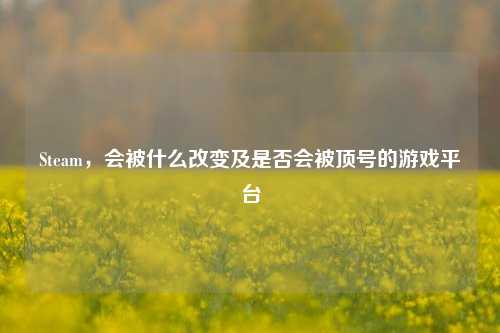 Steam，会被什么改变及是否会被顶号的游戏平台