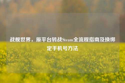 战舰世界，原平台转战Steam全流程指南及换绑定手机号方法
