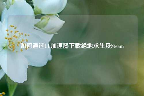 如何通过UU加速器下载绝地求生及Steam