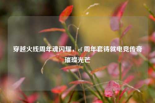 穿越火线周年魂闪耀，cf 周年套铸就电竞传奇璀璨光芒