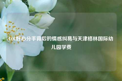 LOL好心分手背后的情感纠葛与天津格林国际幼儿园学费