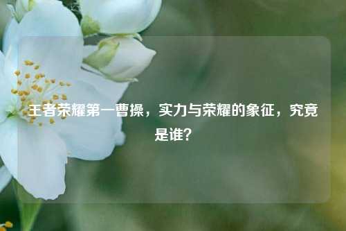 王者荣耀第一曹操，实力与荣耀的象征，究竟是谁？