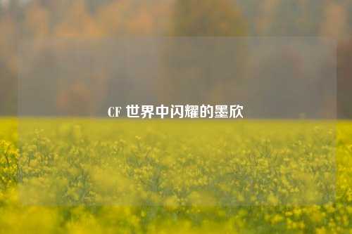 CF 世界中闪耀的墨欣