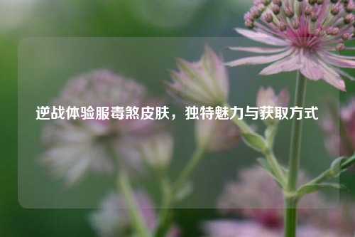 逆战体验服毒煞皮肤，独特魅力与获取方式